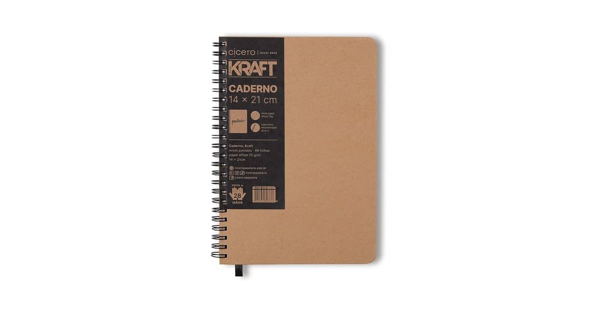 Melhor Caderno Pontilhado: 10 Modelos para Bullet Journal