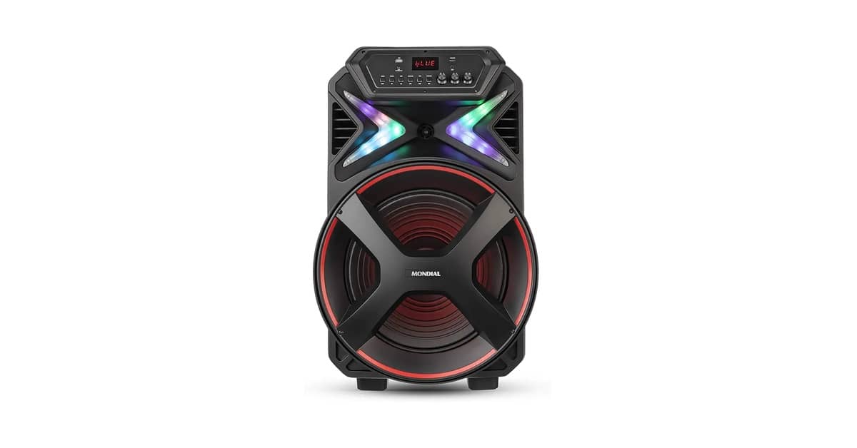 Melhor Caixa de Som Amplificada 700w Mondial: 2 Modelos