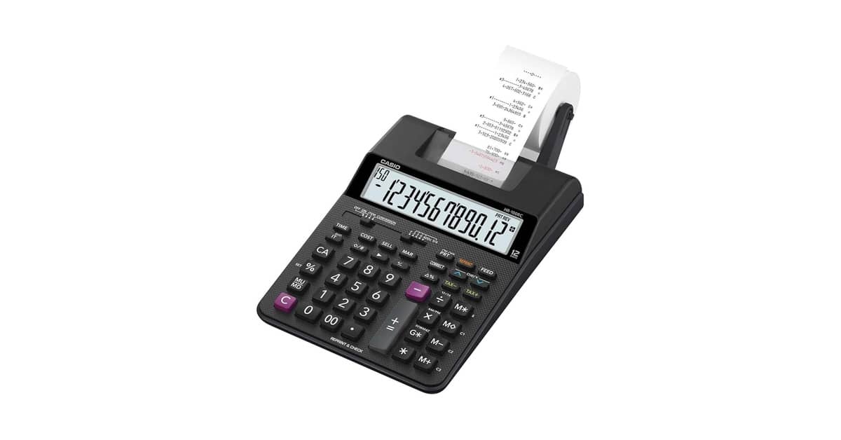 Melhor Calculadora de Mesa com Bobina: 7 Opções Confiáveis