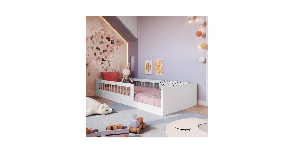 Melhor Cama Montessoriana: 10 Modelos com Grade