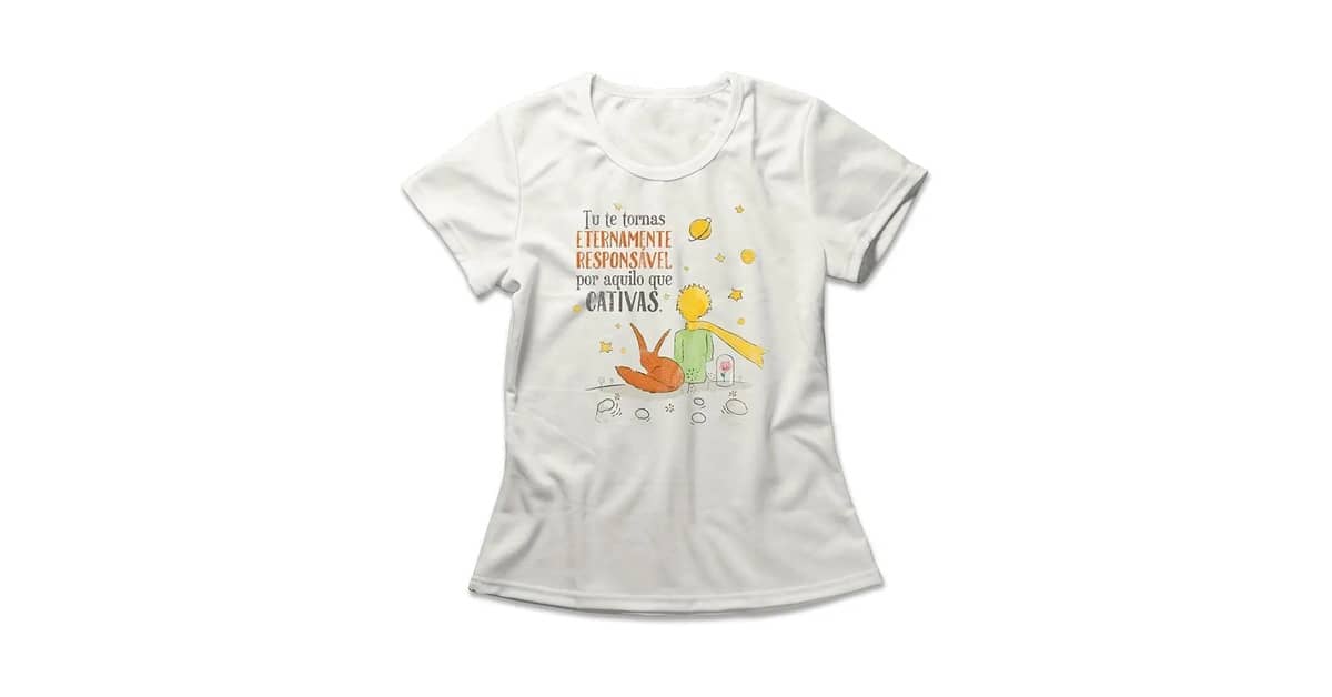 Melhor Camiseta Geek Feminina: 10 Estampas Criativas