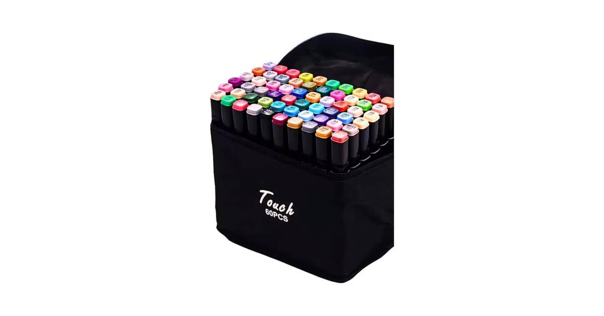 Melhor Canetinha para Colorir: 10 Kits Profissionais