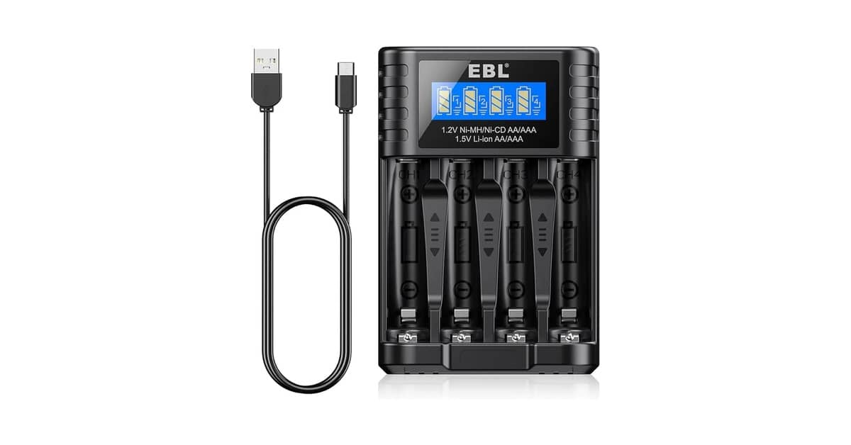 Melhor Carregador de Pilhas Inteligente: Escolha Certa!