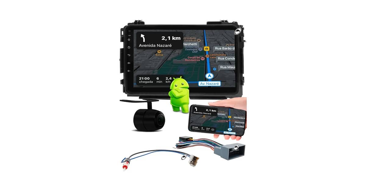 Melhor Central Multimídia para Hrv: Android Auto e CarPlay