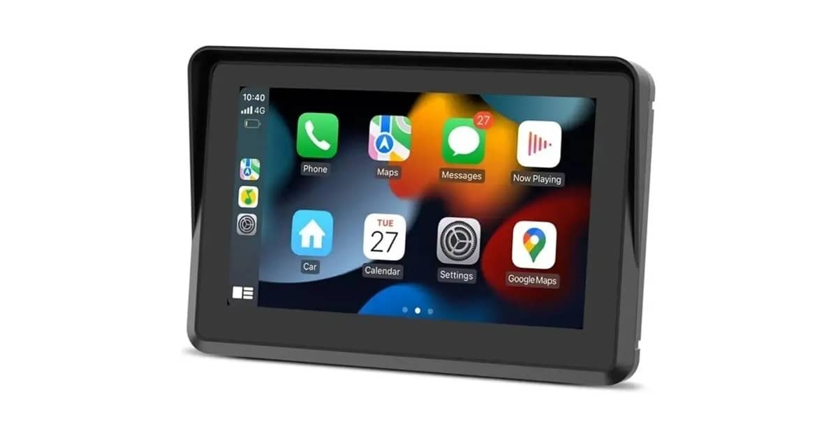 Melhor Central Multimídia para Moto: Carplay e Android Auto