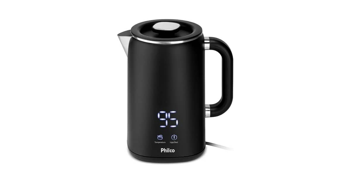 Melhor Chaleira Elétrica Digital: Controle Preciso de Temperatura