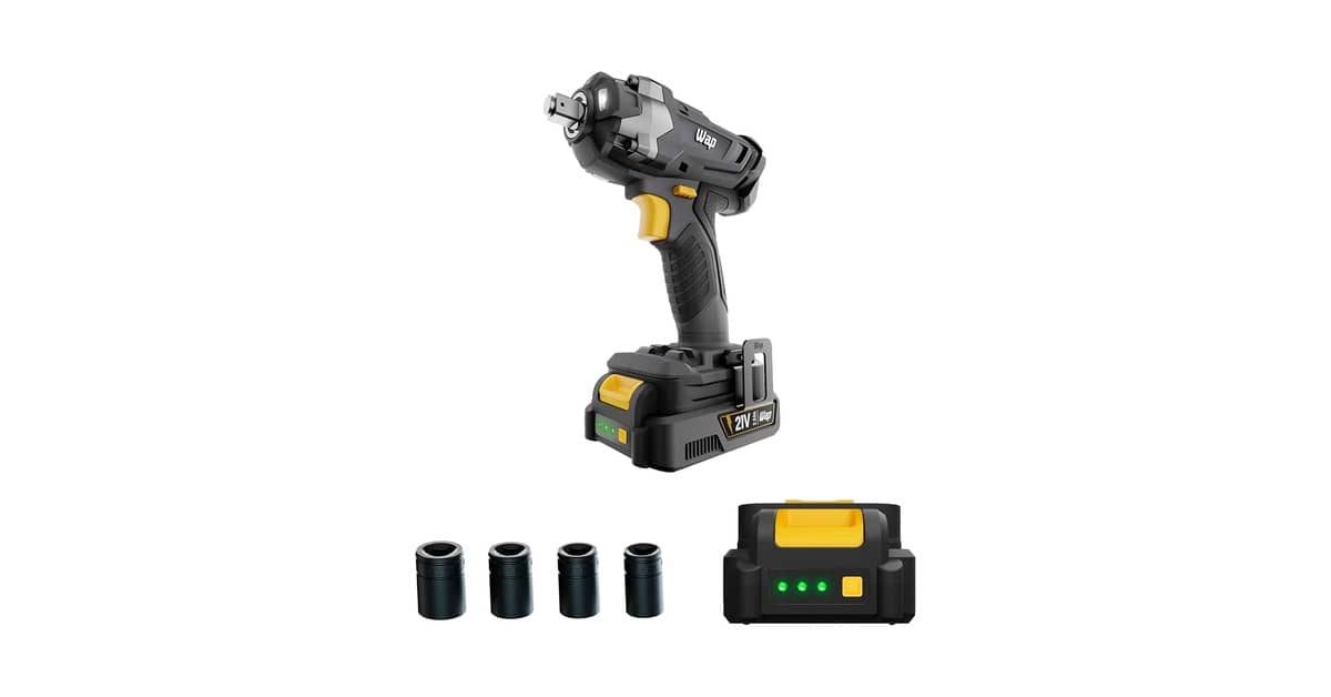 Melhor Chave de Impacto Elétrica: Potência e Torque para Seu Trabalho