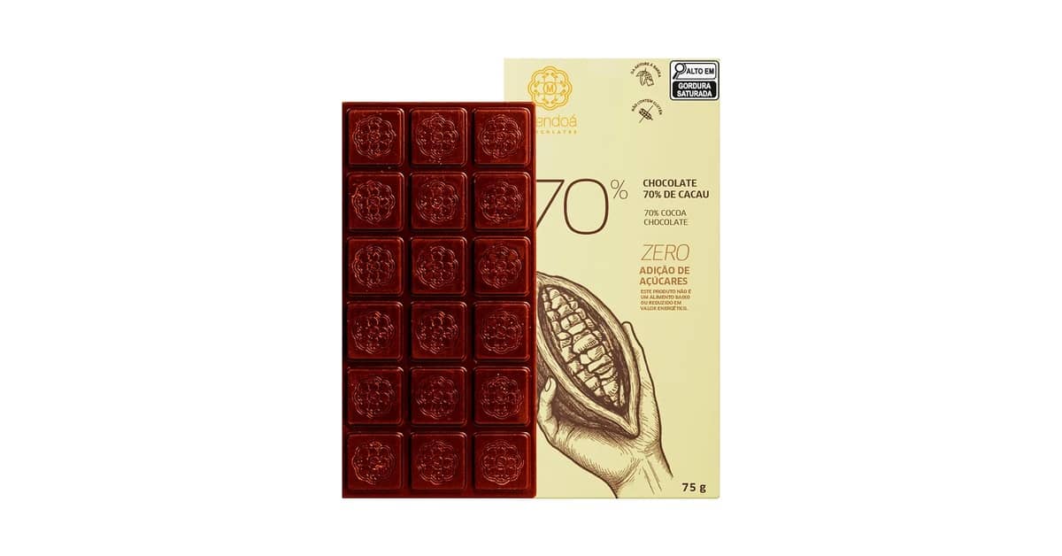 Melhor Chocolate 70 para Dieta: Opções Zero Açúcar