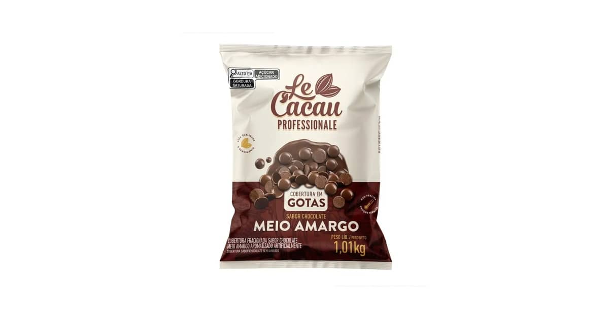 Melhor Chocolate em Gotas para derreter: 5 Opções Profissionais