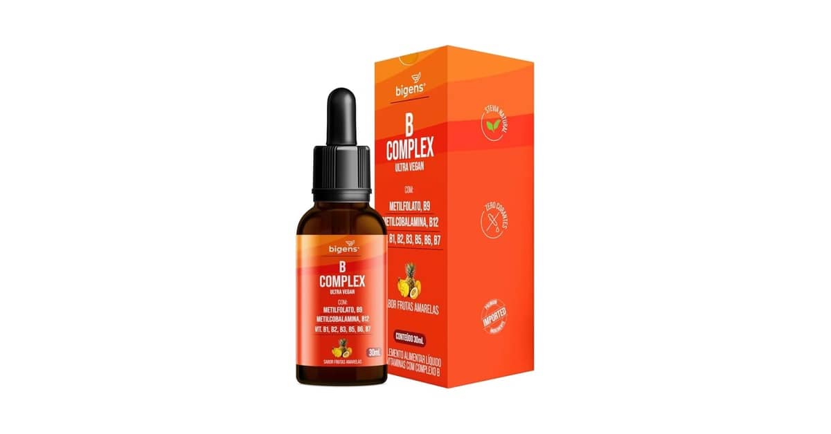 Melhor Complexo B em Gotas: Vegano e Sublingual