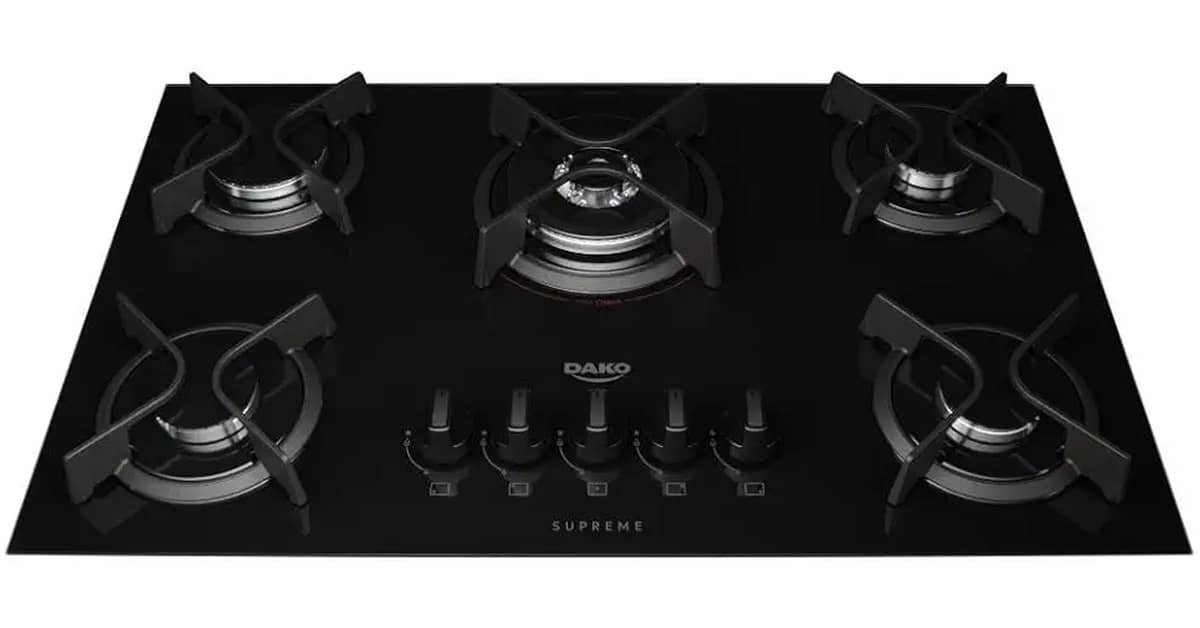 Melhor Cooktop a Gás 5 Bocas: Potência e Design