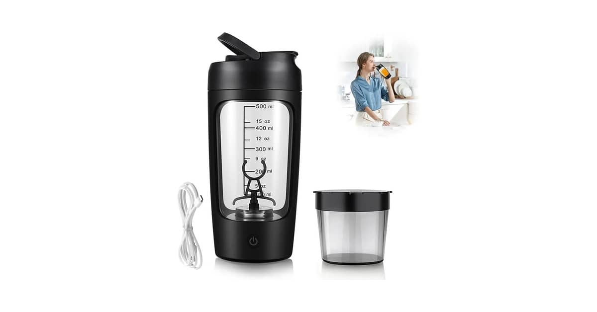 Melhor Coqueteleira Elétrica: Portátil e Recarregável