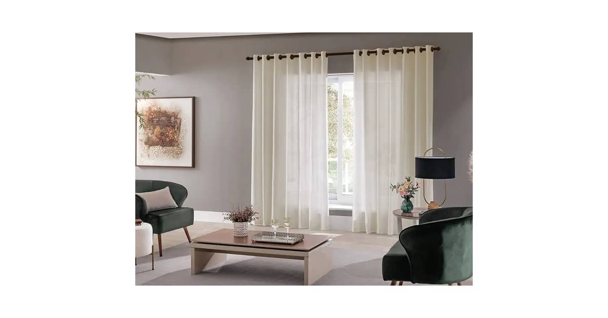 Melhor Cor de Cortina: Avelã, Bege ou Branca?