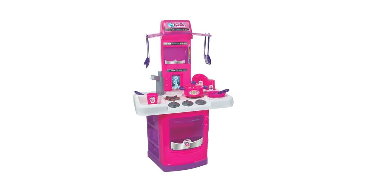 Melhor Cozinha de Brinquedo: 10 Modelos Interativos