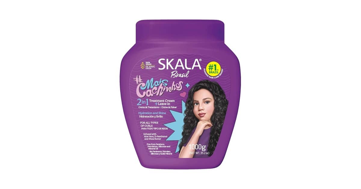 Melhor Creme da Skala Cabelo Cacheado: Potência e Definição!