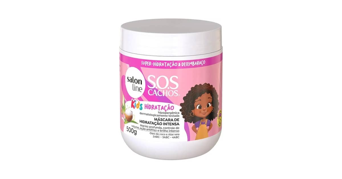 Melhor Creme de Hidratação Infantil: Cachos Definidos!