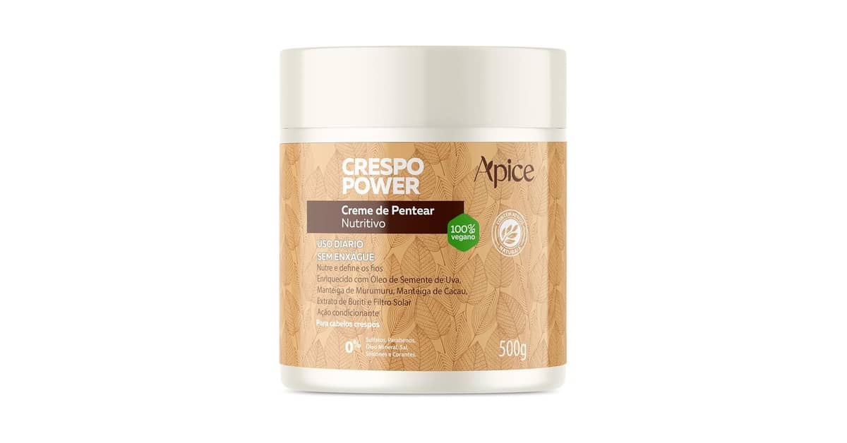 Melhor Creme Hidratante para Cabelo Crespo: Definição e Nutrição