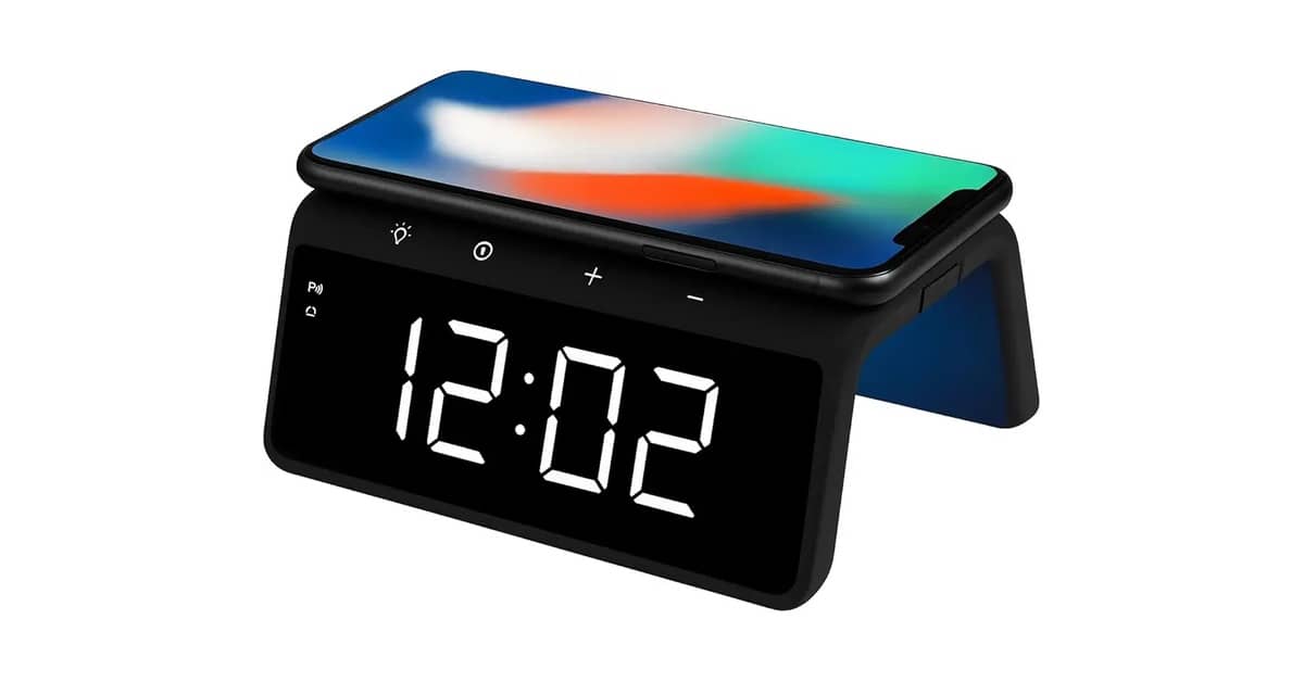 Melhor Despertador para iPhone: Carregamento e Luz Integrados