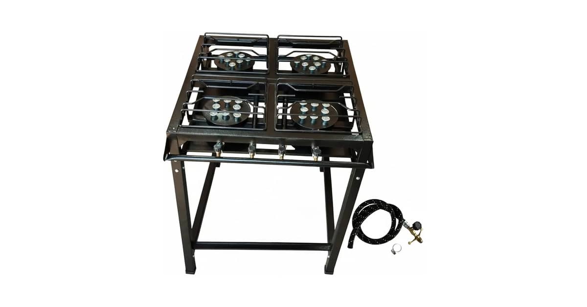 Melhor Fogão Industrial 4 Bocas: Alta e Baixa Pressão