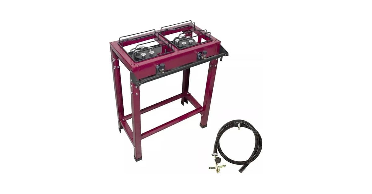 Melhor Fogão Industrial de Duas Bocas: Alta Pressão e Durabilidade