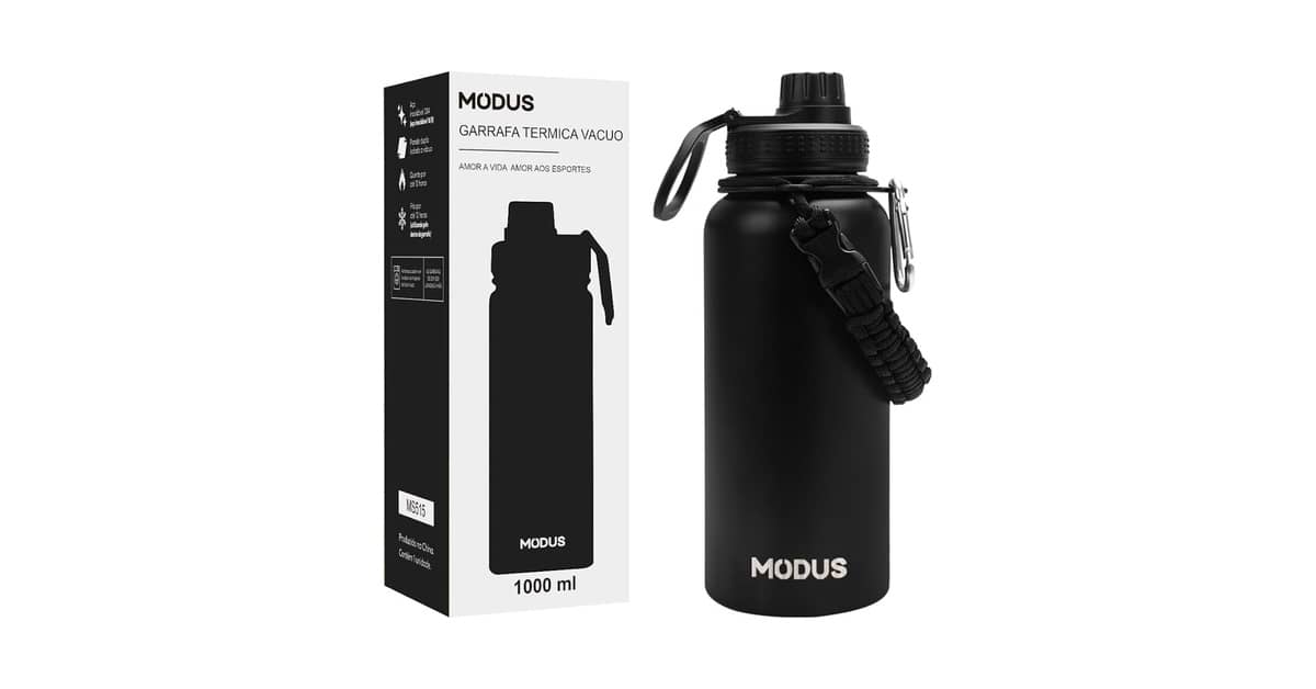 Melhor Garrafa Térmica 1L: Mantenha Sua Bebida na Temperatura Ideal