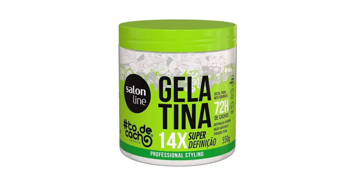 Melhor Gelatina de Cabelo: Definição e Volume para Seus Cachos