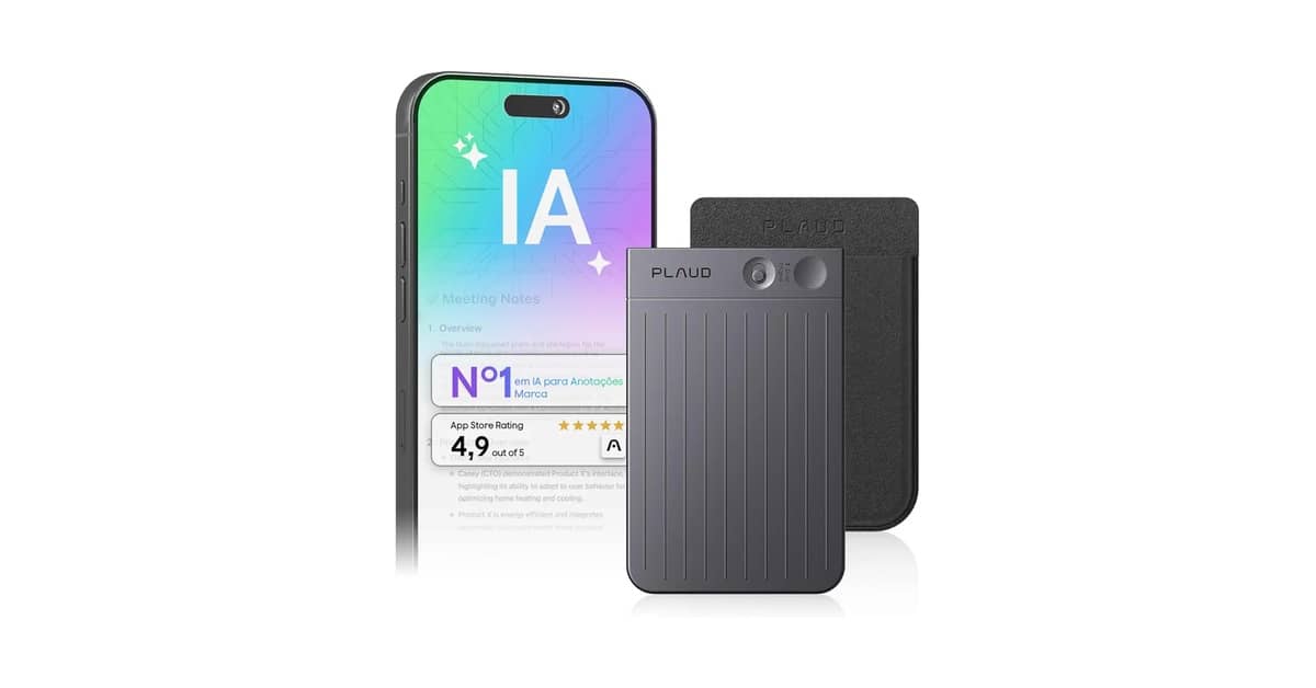 Melhor Gravador de Voz para Celular: IA e Portabilidade