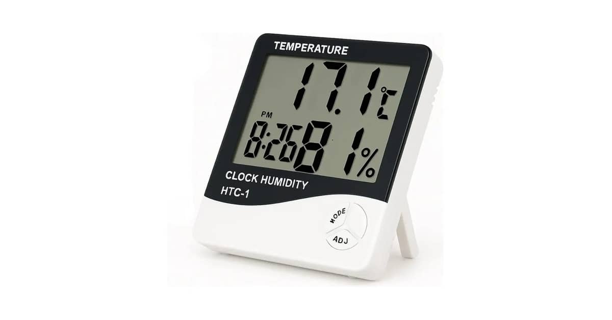 Melhor Higrômetro Digital: Precisão e Monitoramento