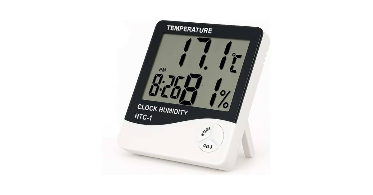 Melhor Higrometro: Precisão e Leitura Fácil