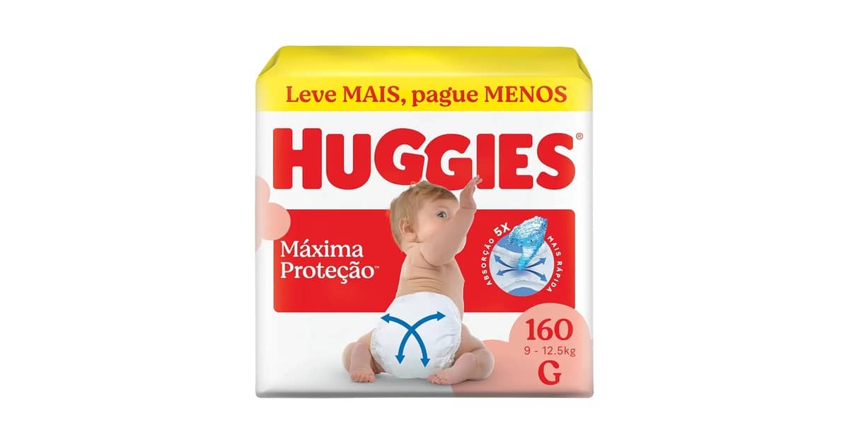 Melhor Huggies: Fraldas e Lenços Essenciais