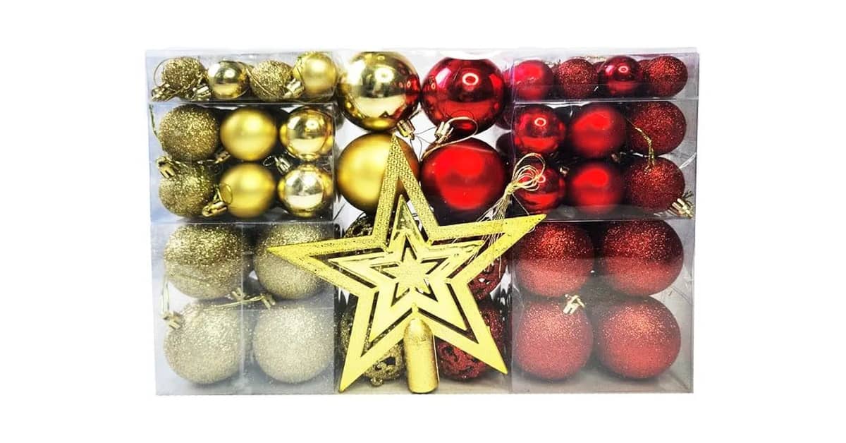 Melhor Kit de Enfeite de Natal: 10 Opções Festivas
