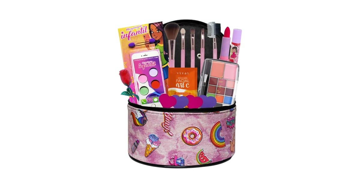 Melhor Kit de Maquiagem Infantil: Segurança e Diversão Garantidas!