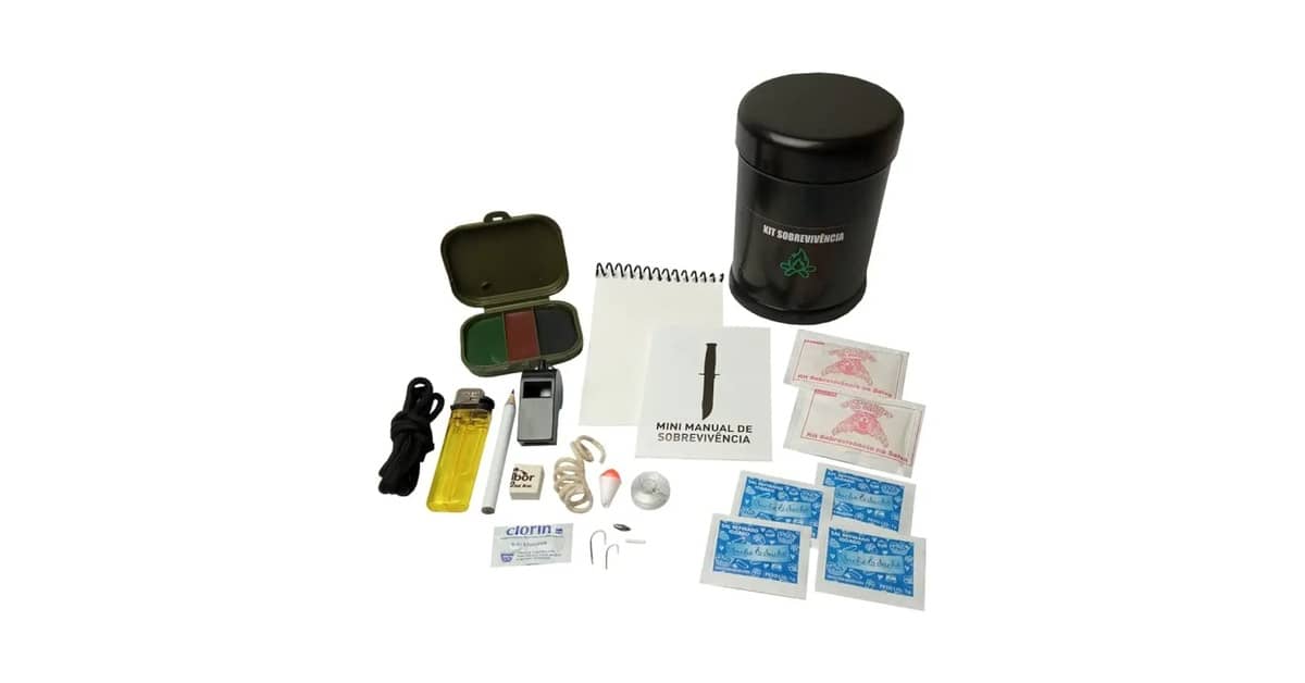 Melhor Kit de Sobrevivência do Mundo: Essencial para Aventuras