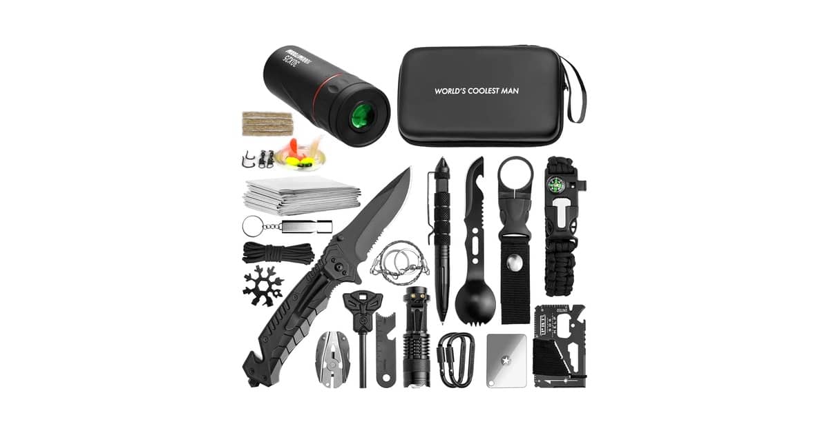 Melhor Kit de Sobrevivencia: Essencial para Aventura