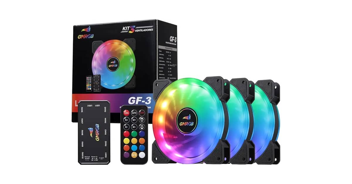 Melhor Kit de Ventoinhas: Opções RGB e Silenciosas