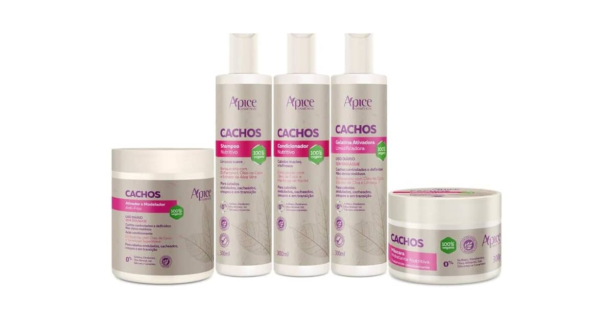 Melhor Kit pra Cabelo Cacheado: 10 de Super Brilho