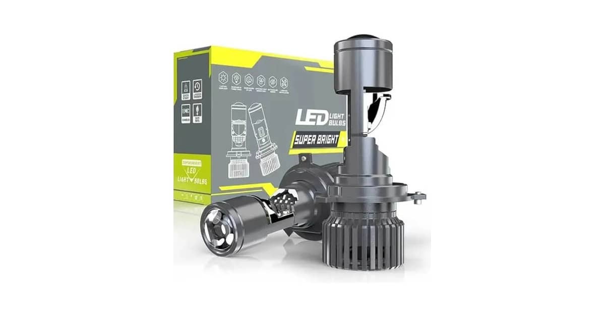 Melhor Lâmpada Led para Farol Projetor: Ilumine Sua Noite!