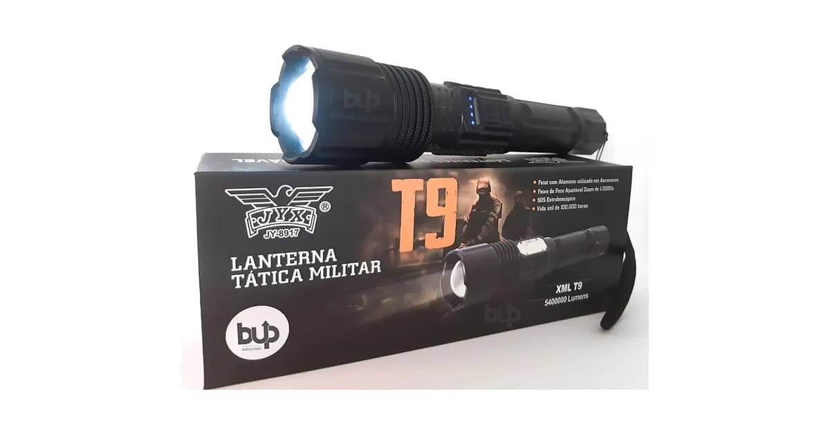 Melhor Lanterna do Mundo 32000 Lumens: Potência Extrema!