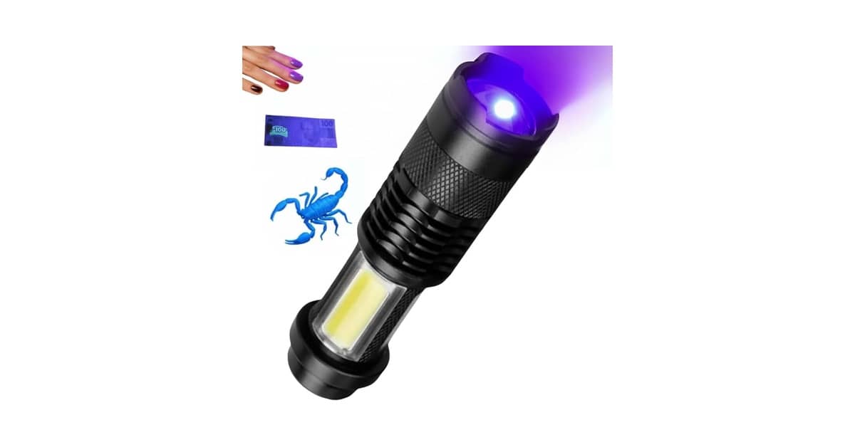 Melhor Lanterna Luz Negra: Guia de Compra Essencial