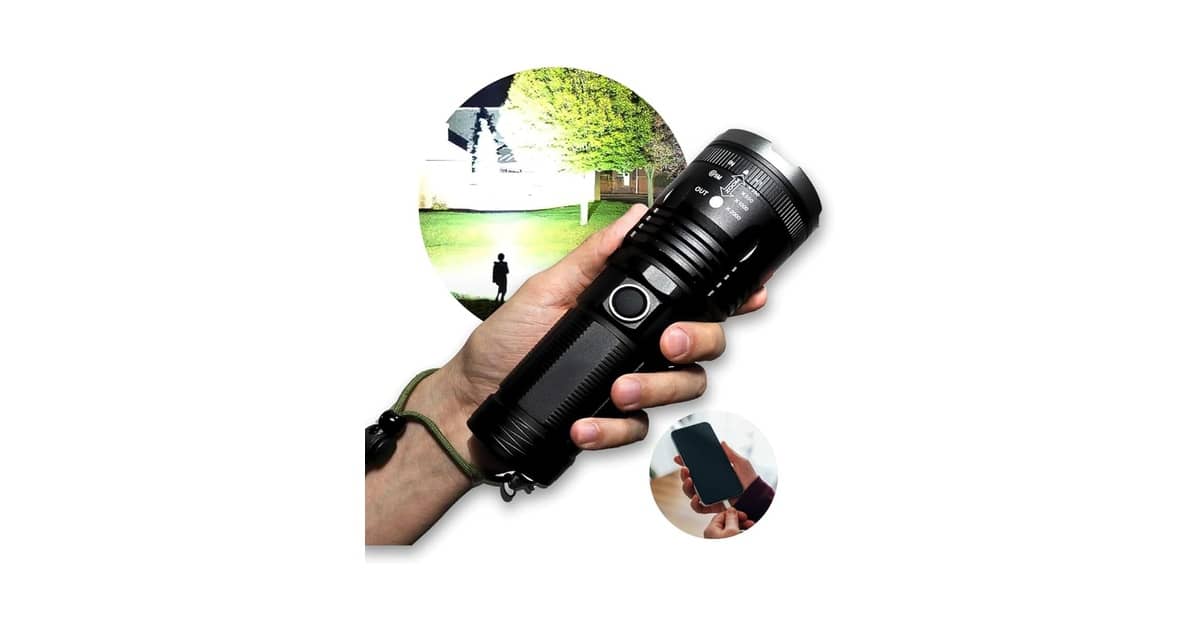 Melhor Lanterna Tática do Mundo: Potência e Alcance Extremo