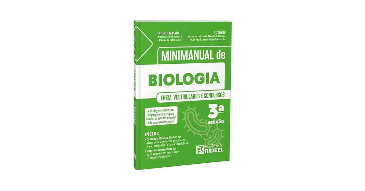 Melhor Livro de Biologia para Vestibular: Guia Essencial