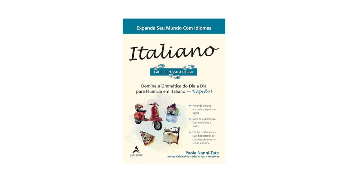 Melhor Livro de Gramática Italiana: Guia Completo Para Fluência