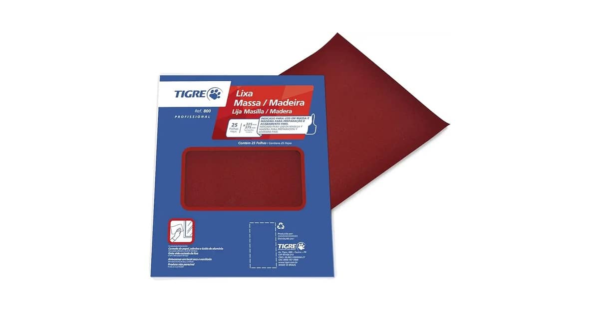 Melhor Lixa para Massa Plástica: Grãos Essenciais