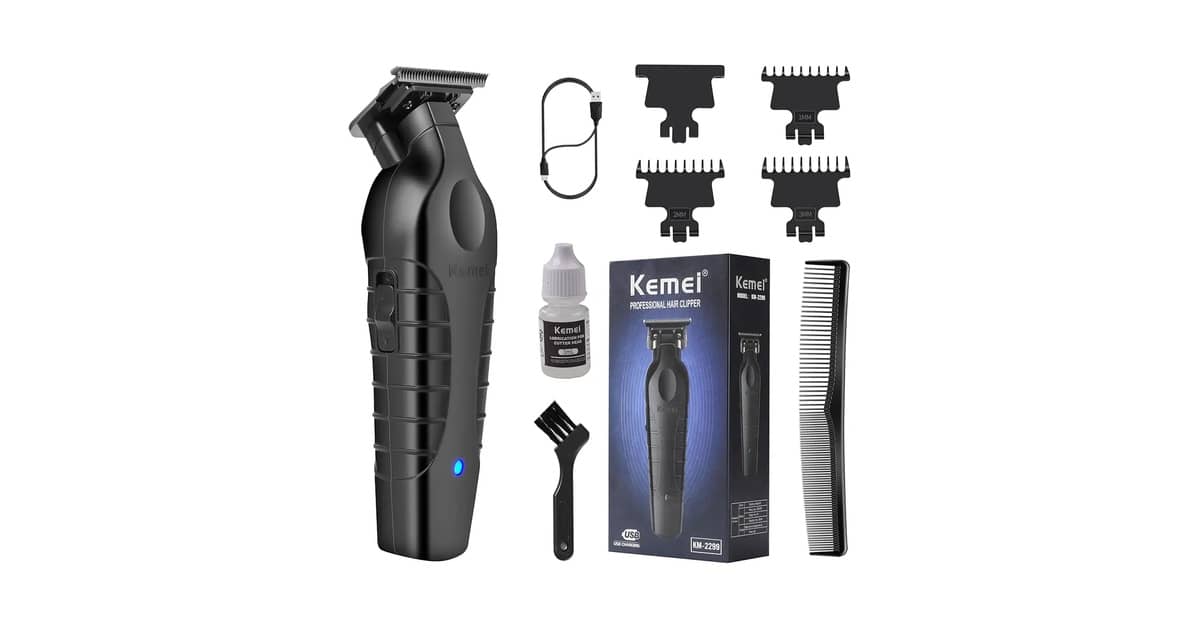 Melhor Máquina de Barbear Kemei: Guia Profissional