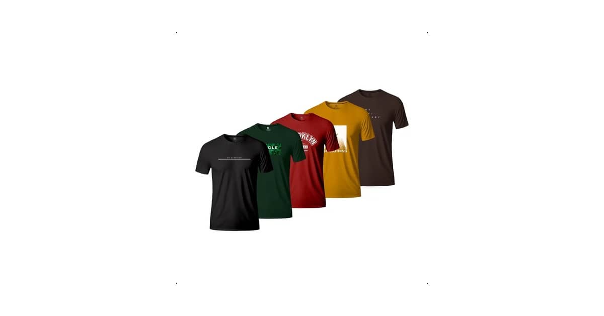 Melhor Marca de Camiseta Basica Masculina: Conforto e Durabilidade