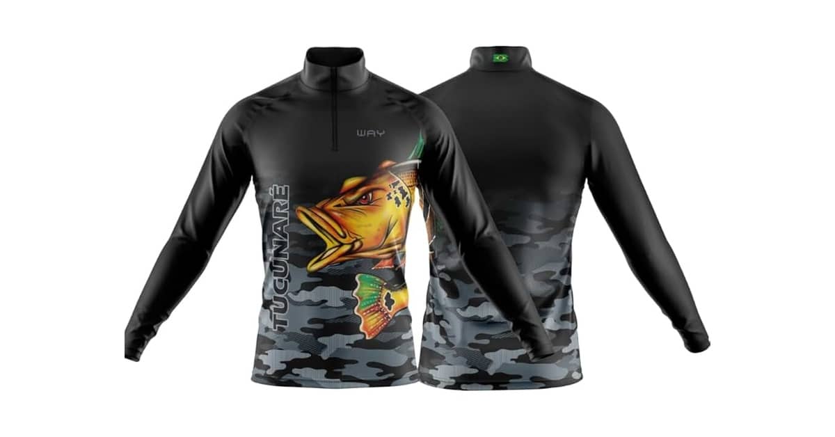 Melhor Marca de Camiseta de Pesca: Proteção UV Essencial