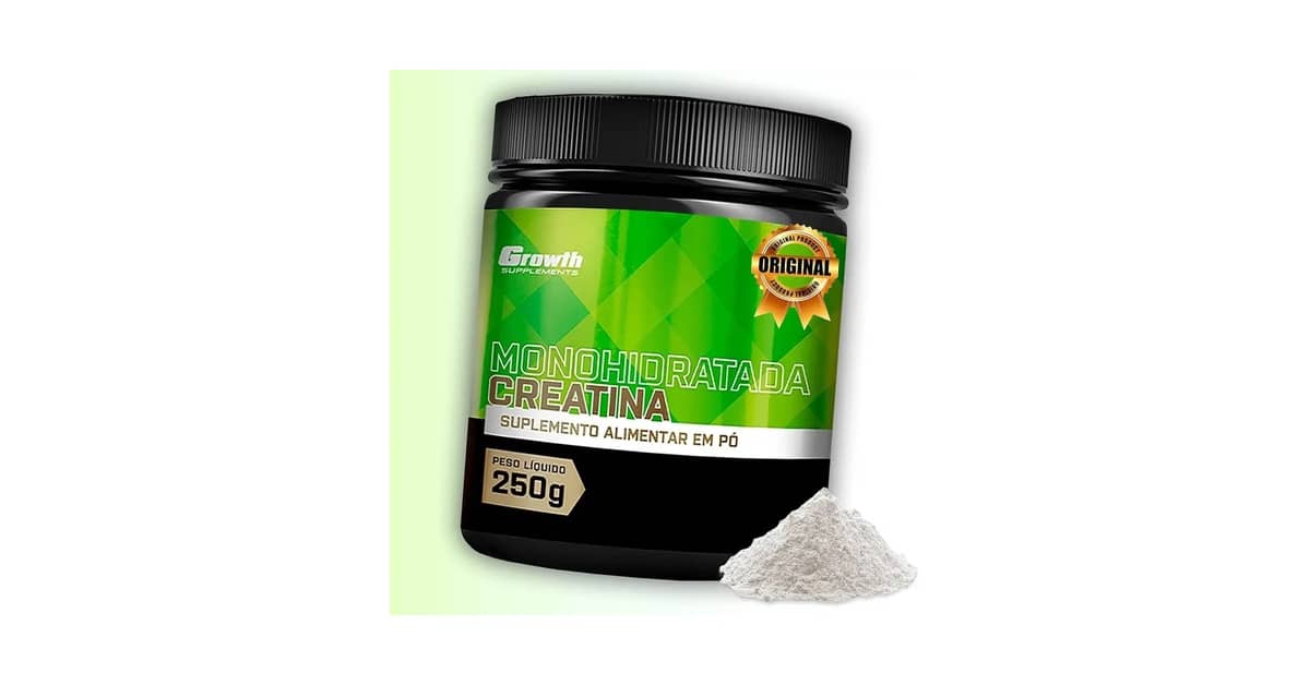 Melhor Marca de Creatina Growth: Pureza e Selo Creapure
