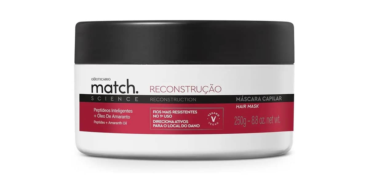 Melhor Máscara Capilar Boticario: Nutrição e Reparação Profunda