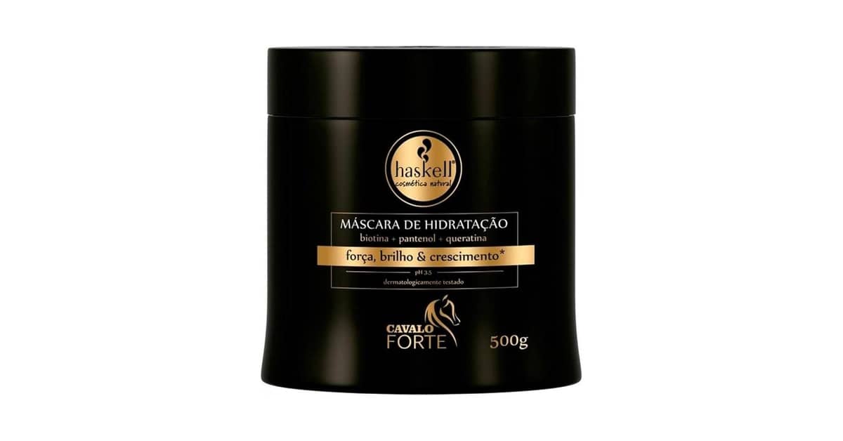 Melhor Máscara de Reconstrução Haskell: Cabelos Fortes!