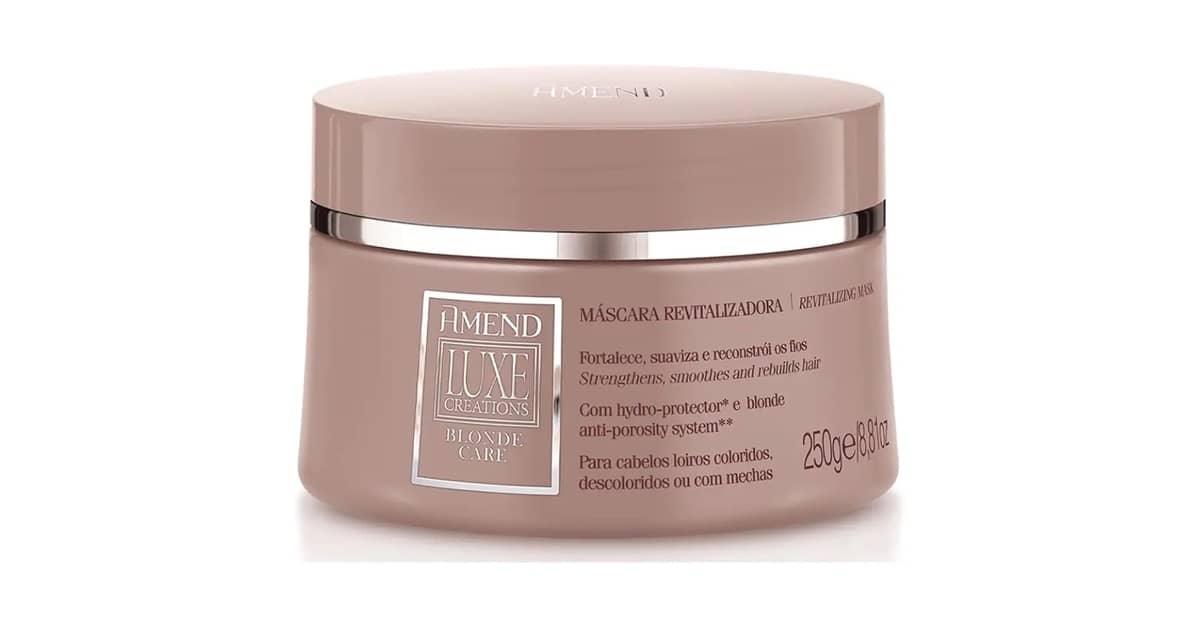 Melhor Máscara para Cabelo com Luzes: Manutenção e Brilho